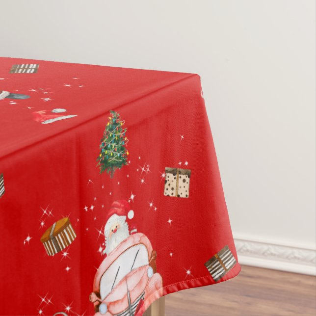 Nappe Red funny Happy Santa Christmas gift for wife (In Situ)