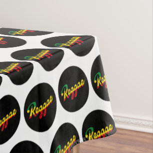 Nappe Reggae Musique aux couleurs du drapeau reggae