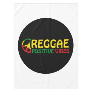 Nappe Reggae Musique avec des vibes positives et drapeau