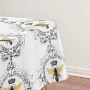 Nappe Reine des abeilles française VINTAGE MODERNE