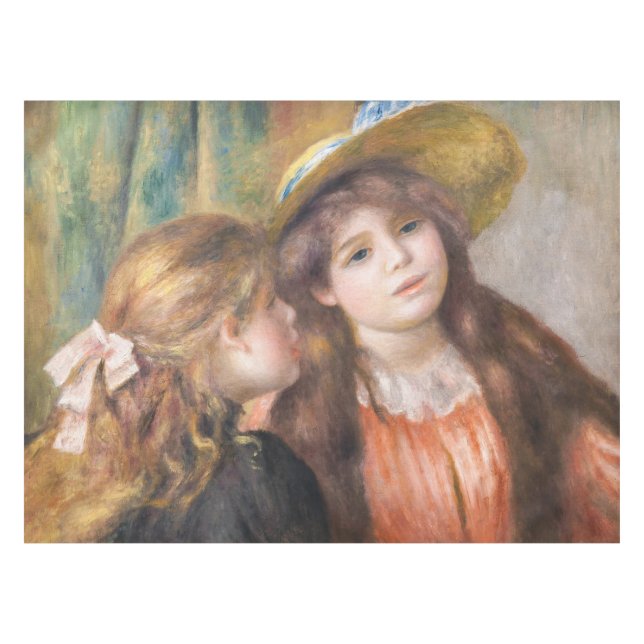 Nappe Renoir - Portrait de deux petites filles (Devant (Horizontal))
