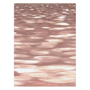 Nappe Résumé #3 : Rose cuivre doré scintillant