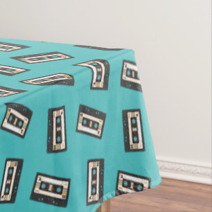 Nappe Retro 80's 90's Cassette Musique Anniversaire