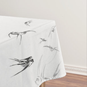 Nappe Rétro animal de nature d'oiseau d'hirondelle