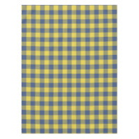 Retro Buffalo Plaid Tartan Motif jaune bleu 