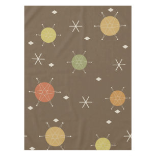 Nappe Retro Mid Mod Starburst Sky Multicolore