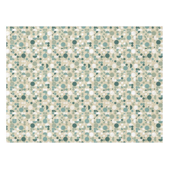 Nappe Rétro motif abstrait (Devant (Horizontal))