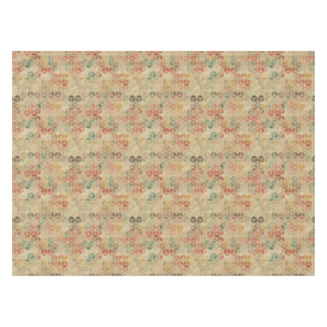 Nappe Rétro motif géométrique 5 (Devant (Horizontal))