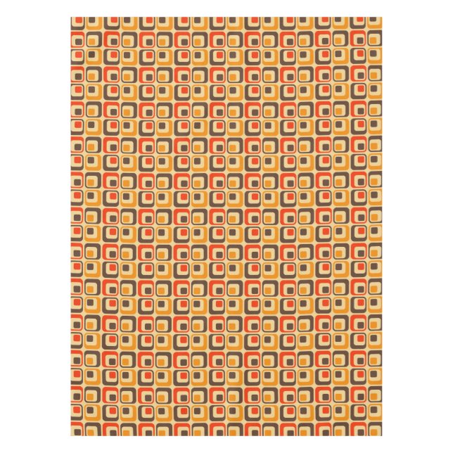 Nappe Rétro Squares Pattern (Devant)