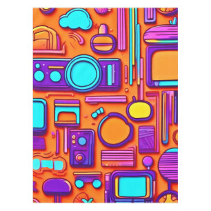 Nappe Retro Tech Pop : Nostalgic Gadget Collage