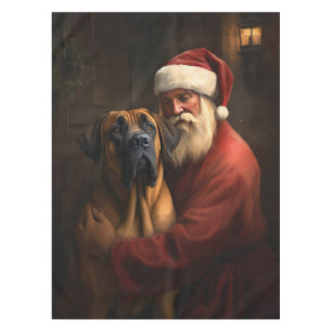 Nappe Rhodésien Ridgeback Père Noël Noël Fêtes de fin d'
