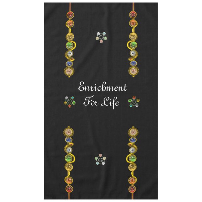 NAPPE ROD ASCLEPIUS 7 CHAKRAS, YOGA, ÉNERGIE SPIRITUELLE (Devant)