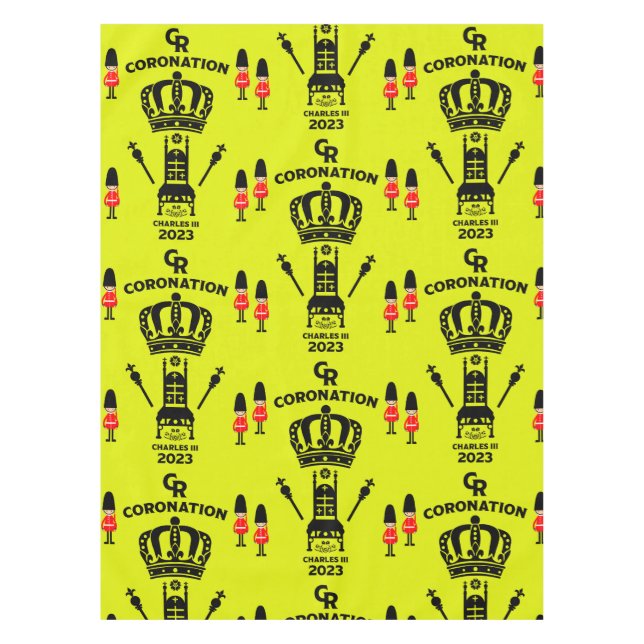 Nappe Roi Charles III Coronation Street (Devant)