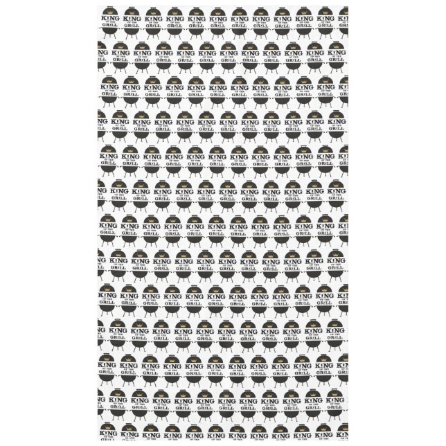 Nappe Roi Du Grill, Couronne D'Or Noir (Devant)