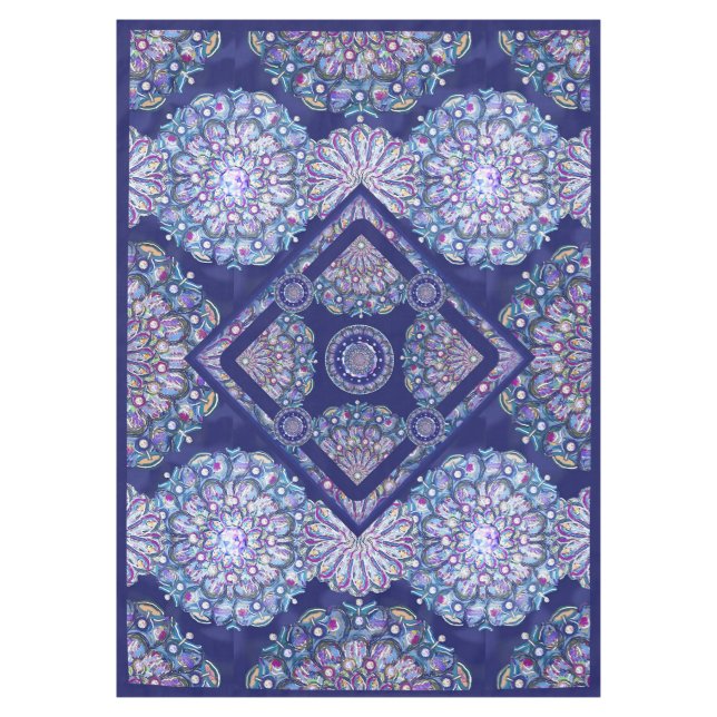 Nappe Rosace bleue (Devant)