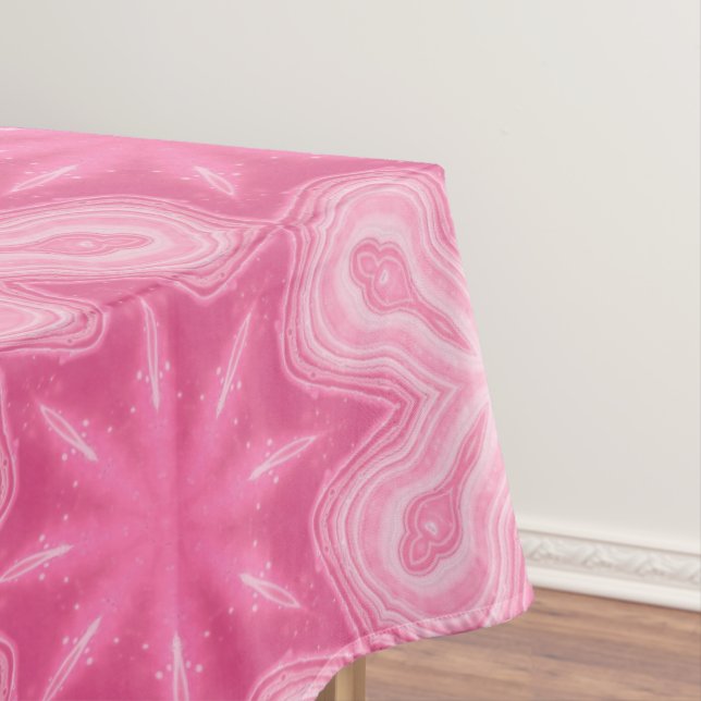Nappe Rose Et Blanc (In Situ)