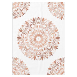 Nappe Rose Gold Floral Mandala