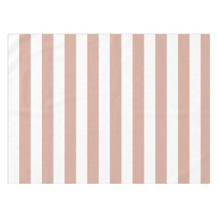 Nappe Rose Poussiéreux Rayé