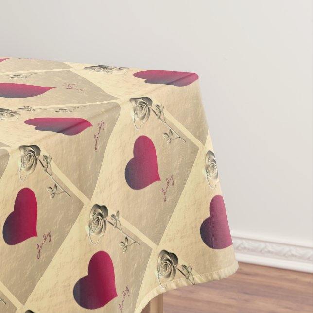 Nappe Rose Valentine (In Situ)