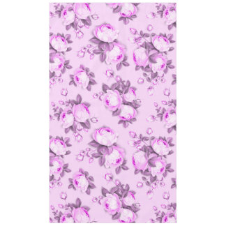 Nappe rose violet élégant floral