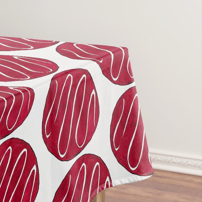 Nappe Rouge Velours Cuisine Crème Fromage Frosting Baker (In Situ)