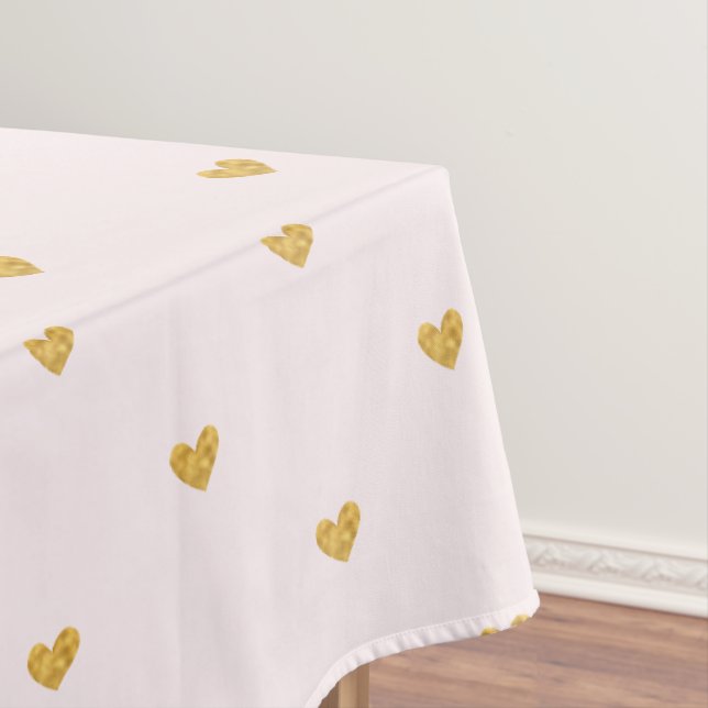 Nappe Rougissent des coeurs de rose et d'or (In Situ)