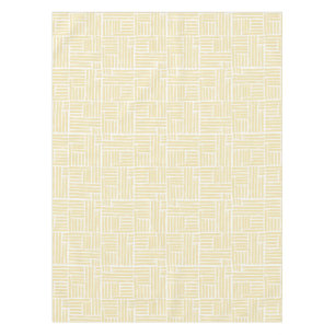 Nappe Roulis d'encre jaune sur fond blanc