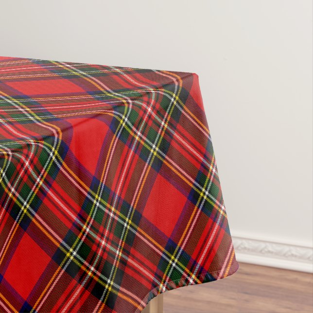 Nappe Royal Stewart Clan Tartan Plaid  (In Situ)