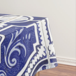 Nappe Russe Vintage Portugais Carreaux Motif - Azulejo