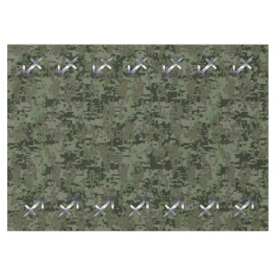 Nappe Sagittarius Zodiac Sign on Woodland Camouflage