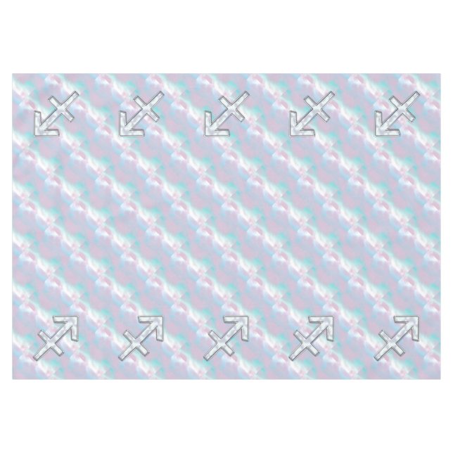 Nappe Sagittarius Zodiac signe sur Mère de style perle (Devant (Horizontal))