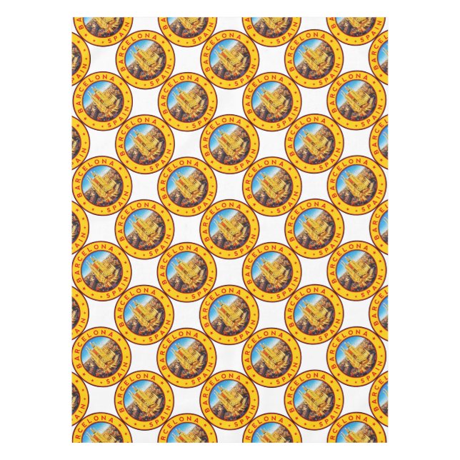 Nappe Sagrada Familia Barcelone (Devant)