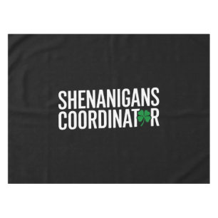 Nappe Saint Patrick's Day Shenanigan Coordonnateur