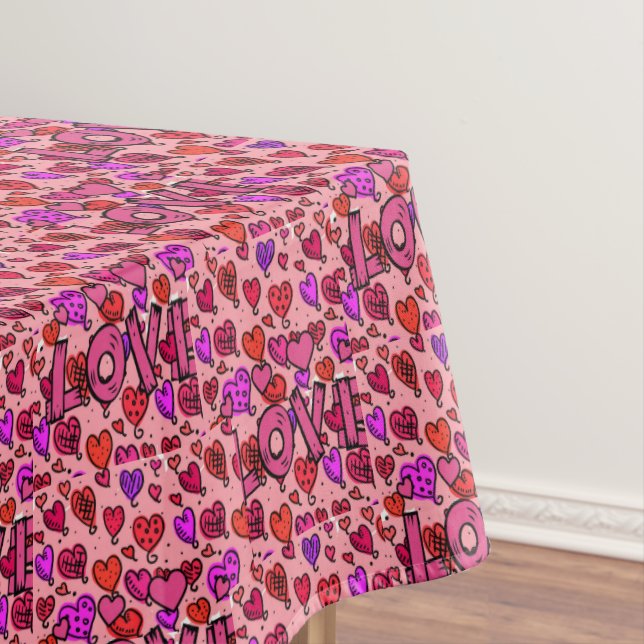 Nappe Saint Valentin Amour (In Situ)