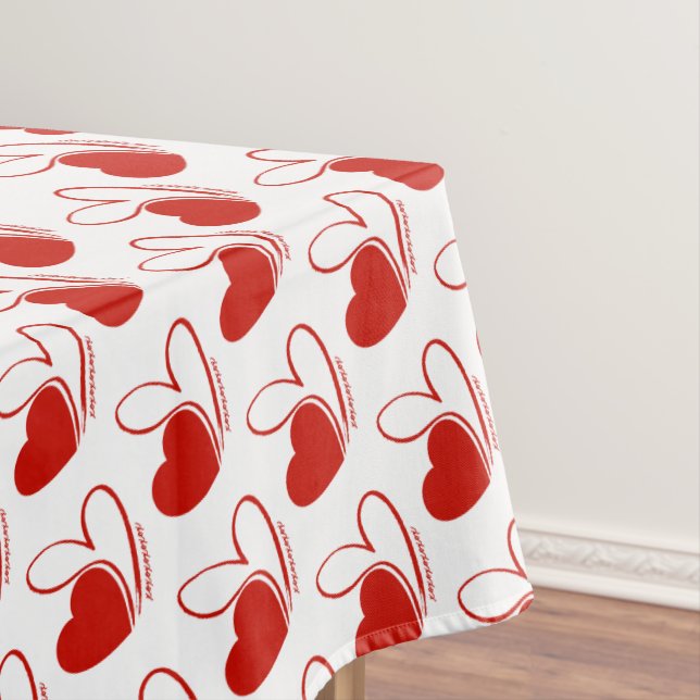 Nappe Saint-Valentin Coeurs Tordus (In Situ)