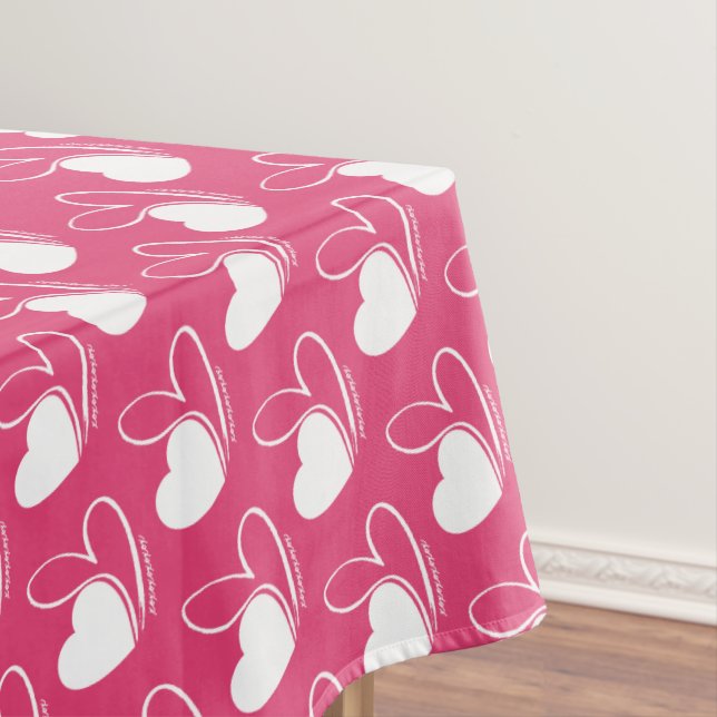 Nappe Saint-Valentin Coeurs Tordus (In Situ)