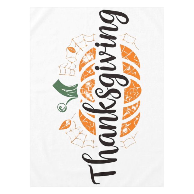 Nappe Saison citrouille 2025 - Thanksgiving (Devant)