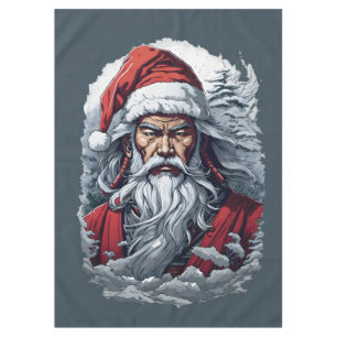 Nappe Samurai Père Noël Warrior Christmas Art Cadeau