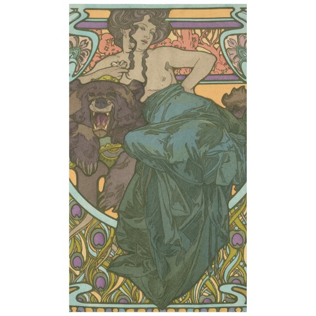Nappe Sans titre par Alphonse Mucha (1902) (Devant)
