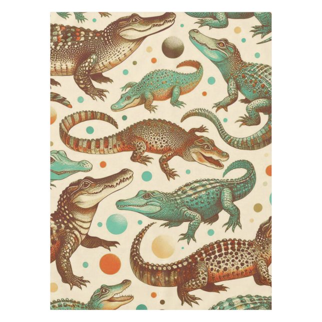 Nappe Seamlees d'alligator vintages (Devant)