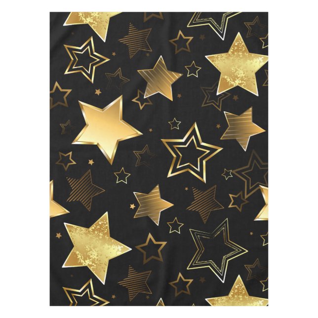 Nappe Seamless pattern with Golden Stars (Devant)