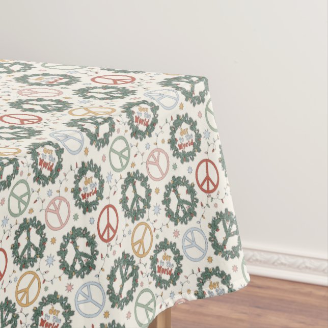 Nappe Serments de paix et joie pour le Motif mondial (In Situ)