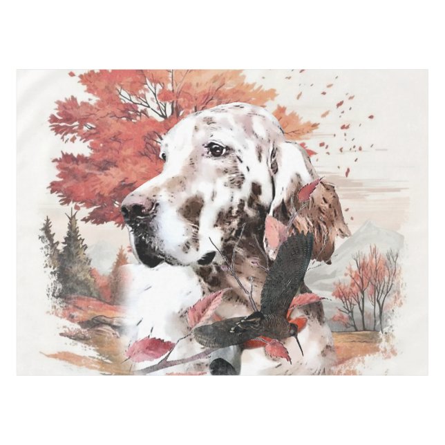 Nappe Setter anglais  (Devant (Horizontal))