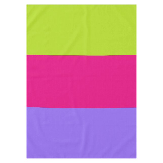 Nappe SEUL motif DE COULEUR + votre arrière - plan (Devant)