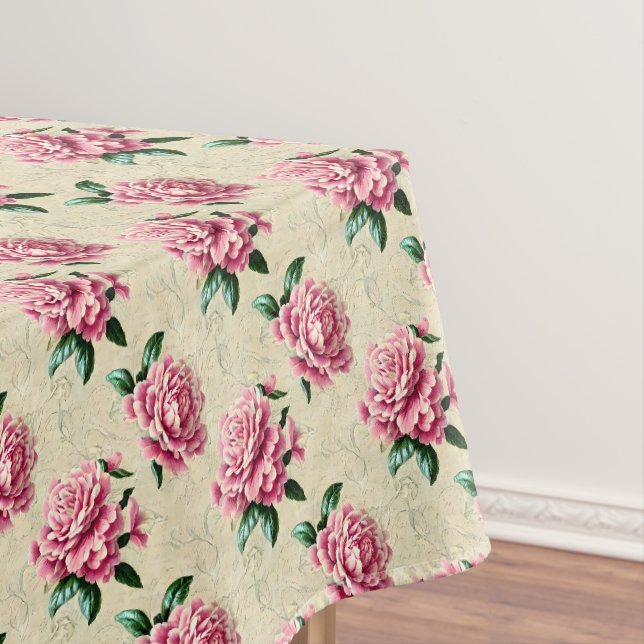 Nappe Shabby Chic Gardenias Rose (In Situ)