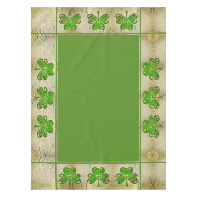 Nappe Shamrock "Bonne St. Patrick's (Devant)