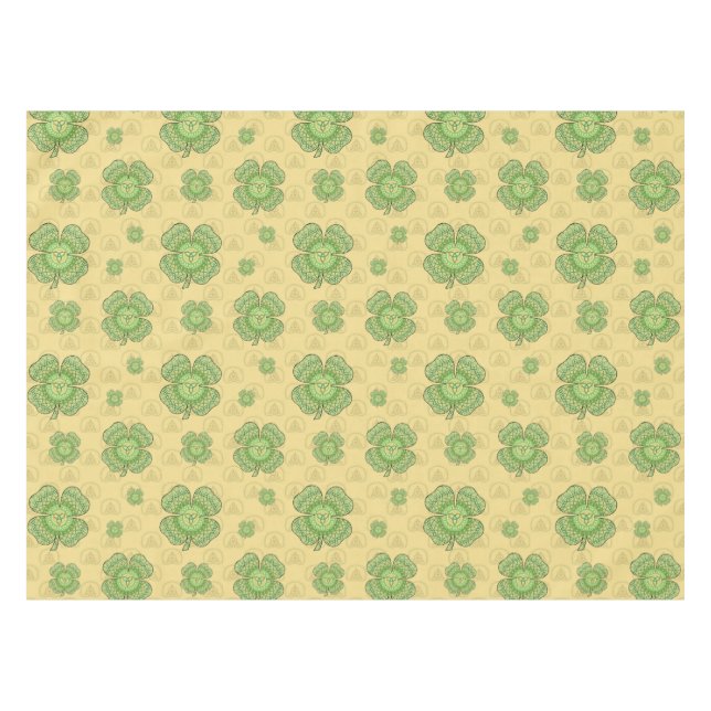 Nappe Shamrock celtique (Devant (Horizontal))