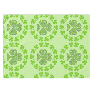 Nappe Shamrock de la Saint Patrick Vert