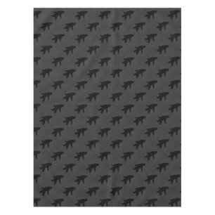 Nappe Silhouette Sasquatch sur l'impression en fibre de