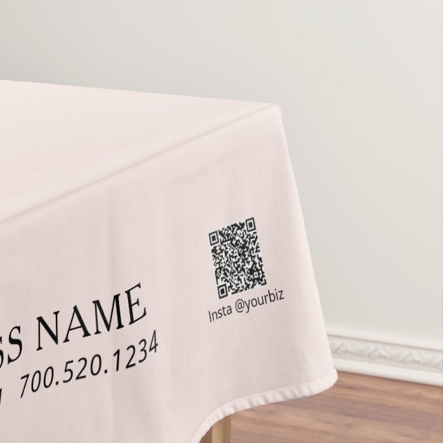 Nappe Simple Blush Pink Company Logo Show (In Situ)
